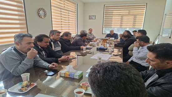 دیدار معاون اداری و مالی  