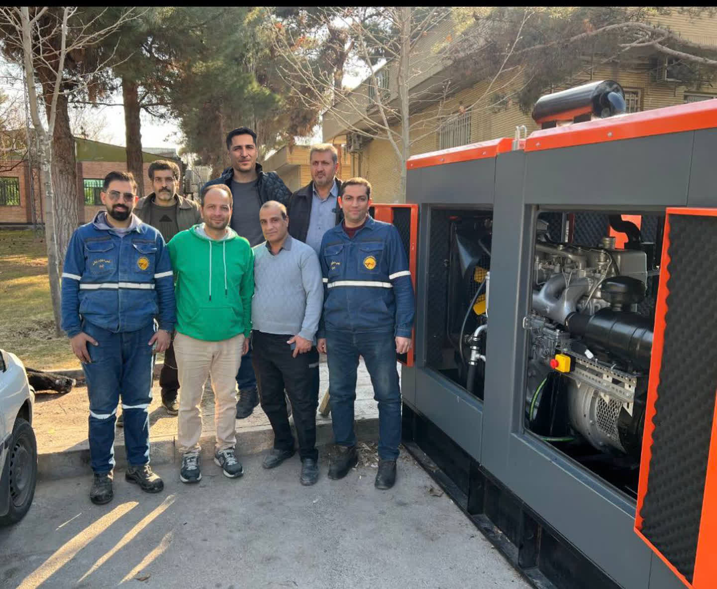 تعمیر و بازسازی دیزل ژنراتور برق اضطراری